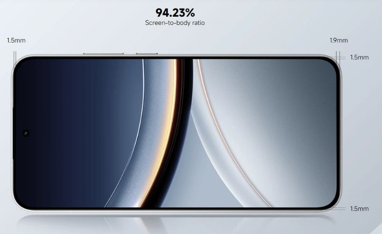 POCO F7 design and display