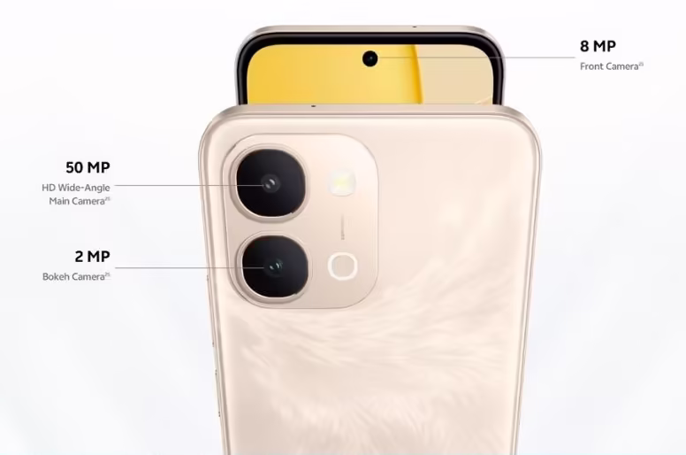 vivo Y31d camera setup