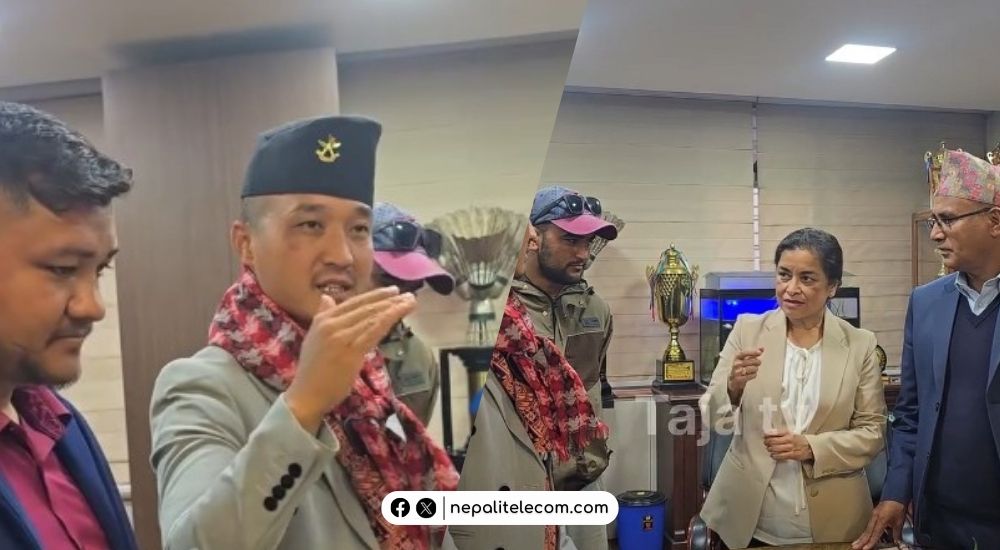 Sudan Gurung requests Ntc to stop data after package expiry