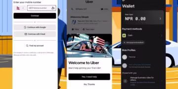 Uber registration in Nepal