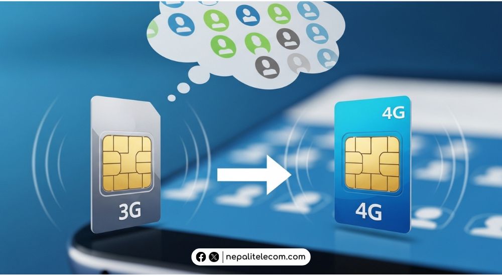 How to Save Contacts Before 4G SIM Upgrade in Nepal (NTC & Ncell)