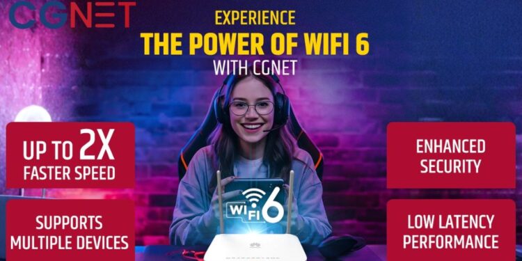 CG Net WiFi 6 internet package price Nepal