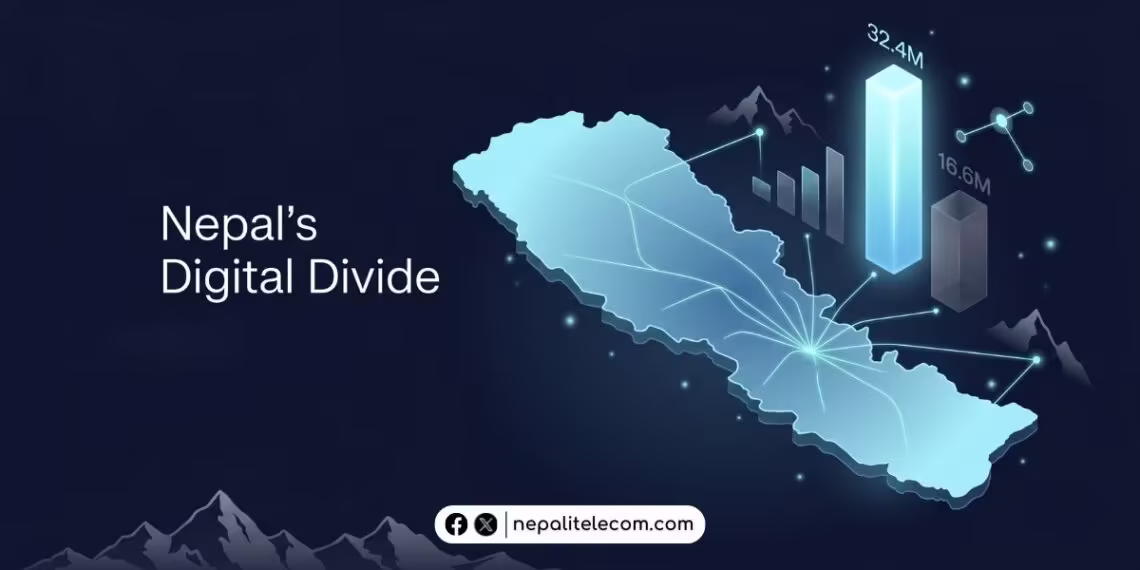 Internet use in Nepal Digital Divide
