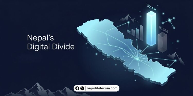 Internet use in Nepal Digital Divide