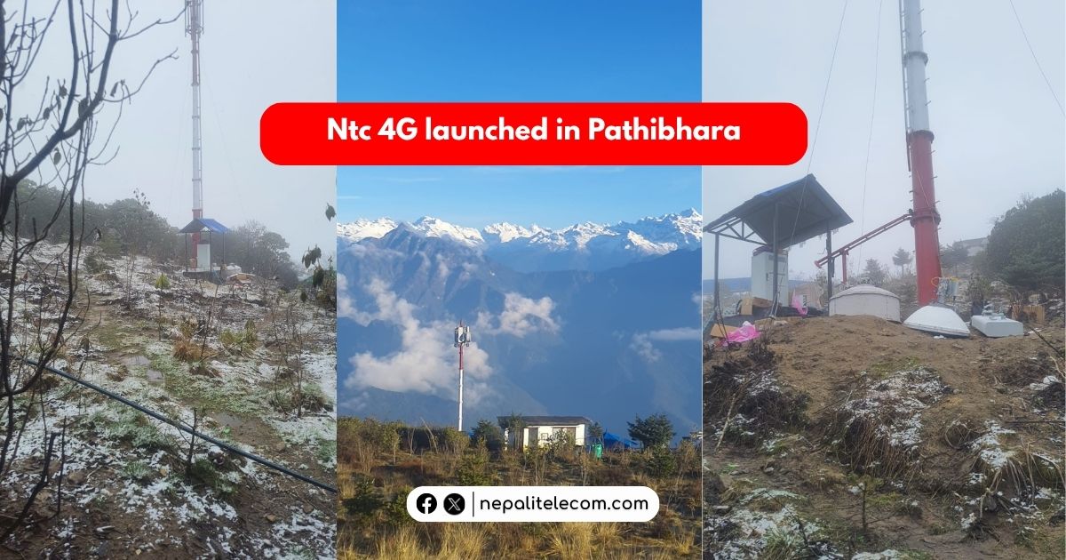 Nepal Telecom launches 4G in Pathibhara Temple, famous pilgrimage in Taplejung district