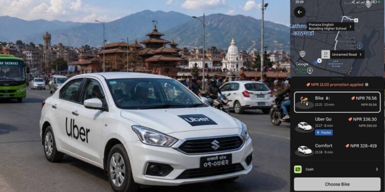 Top 5 Features of Uber in Nepal