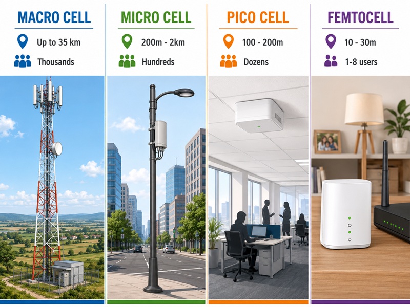 Types of cell tower