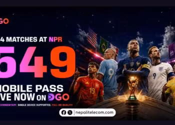 DGo mobile pass for FIFA World cup 2026 Streaming Nepal