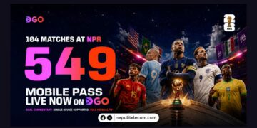 DGo mobile pass for FIFA World cup 2026 Streaming Nepal