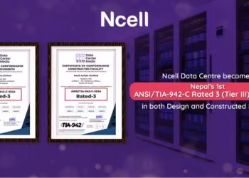 Ncell data center Nakkhu Tier 3 certification