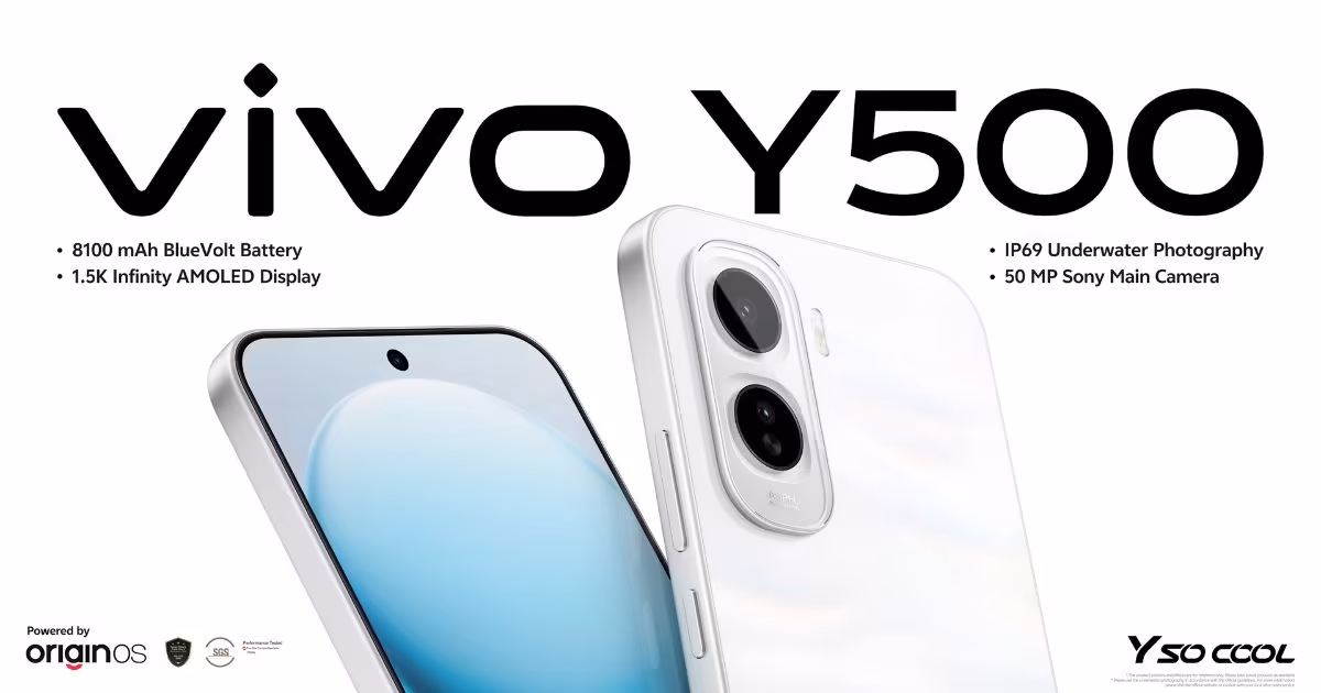 Vivo Y500 launched in Nepal rocking an 8100mAh battery