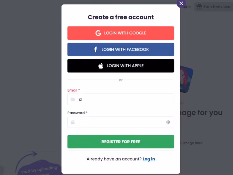 Creative Fabrica Studio Desktop app login