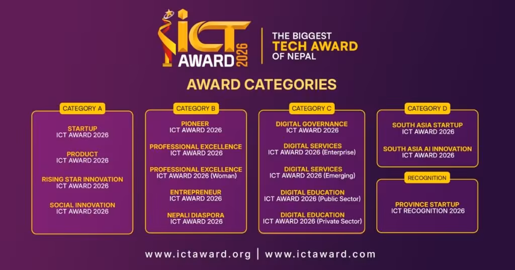 ICT Award 2026 categories