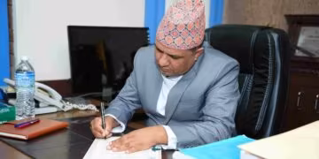 NTA Chairman Arjun Ghimire