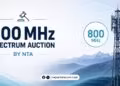 800 MHz spectrum auction NTA