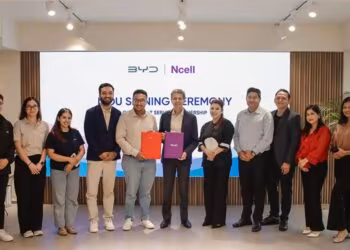 Ncell IoT SIM on BYD EVs