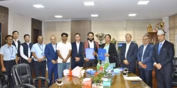 Nepal Telecom kushal bhurtel brand ambassador
