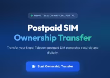 Nepal Telecom postpaid SIM ownership name transfer