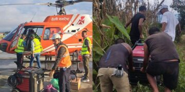 Nepal Telecom service restoration after Rasuwa Floods