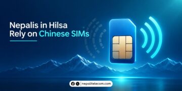 Nepalis in Hilsa use Chinese SIM