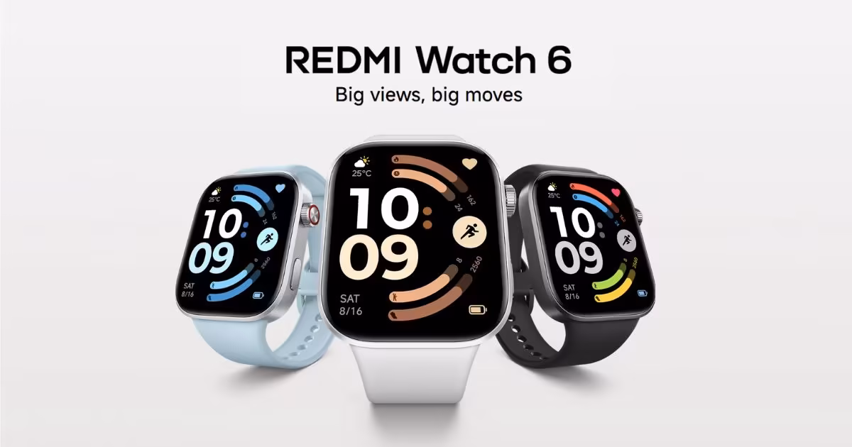 Redmi Watch 6 Series Launches in Nepal with Up to 24 Days Battery Life
