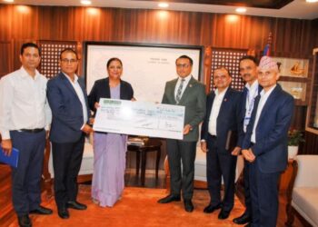 Nepal Telecom Rs 20 crore Bhotekoshi flood victims