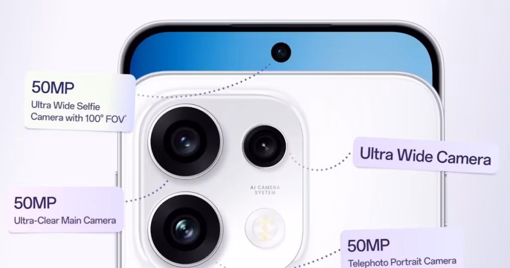 OPPO Reno16 F camera