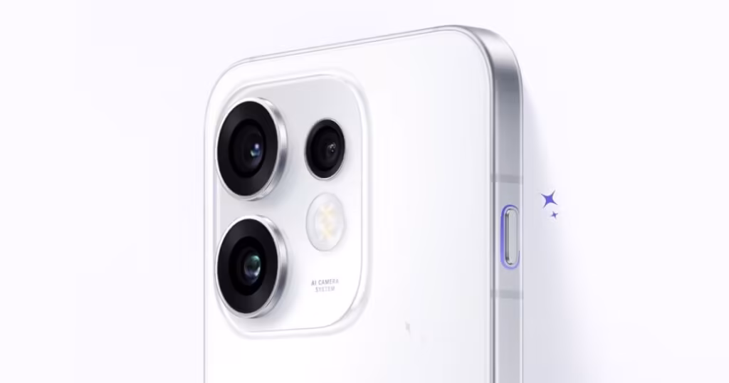 OPPO Reno16 back profile