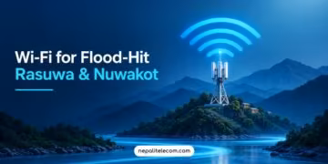 Wifi for flood hit Rasuwa Nuwakot Innovation Ministry