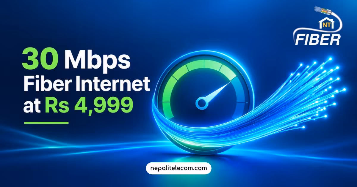 Nepal Telecom brings cheap internet pack of Rs 4999 per year
