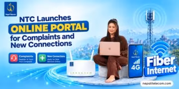 Ntc complain portal for complain and new fiber connections