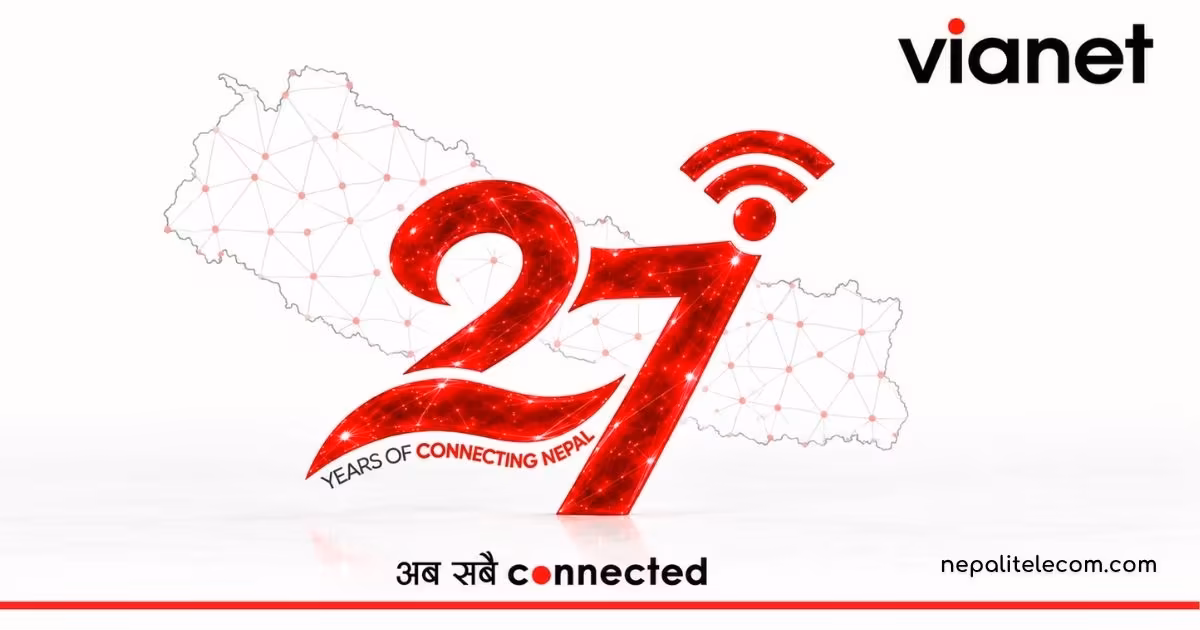 Vianet Marks 27 Years of Internet Service in Nepal, Let’s look at its history in brief
